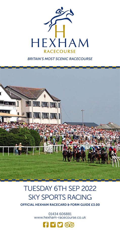 Hexham Racecourse, Results & Racecards .